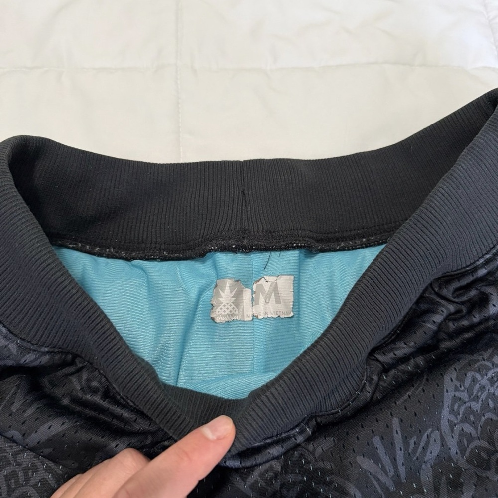 Chubbies Black Pineapple Patterned Athletic Shorts - image 3